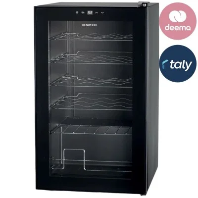 Kenwood 24-bottle beverage refrigerator with smart temperature control - Black